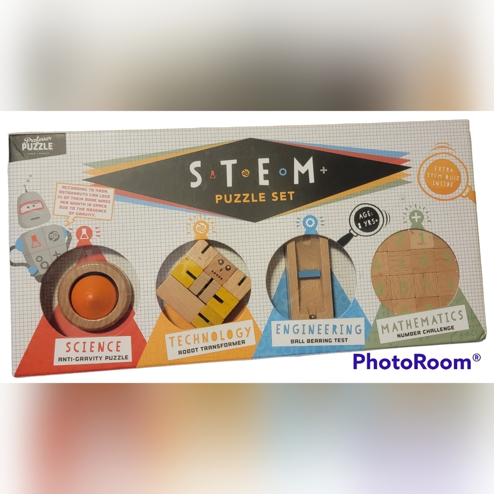 Professor Puzzle STEM Puzzle Set